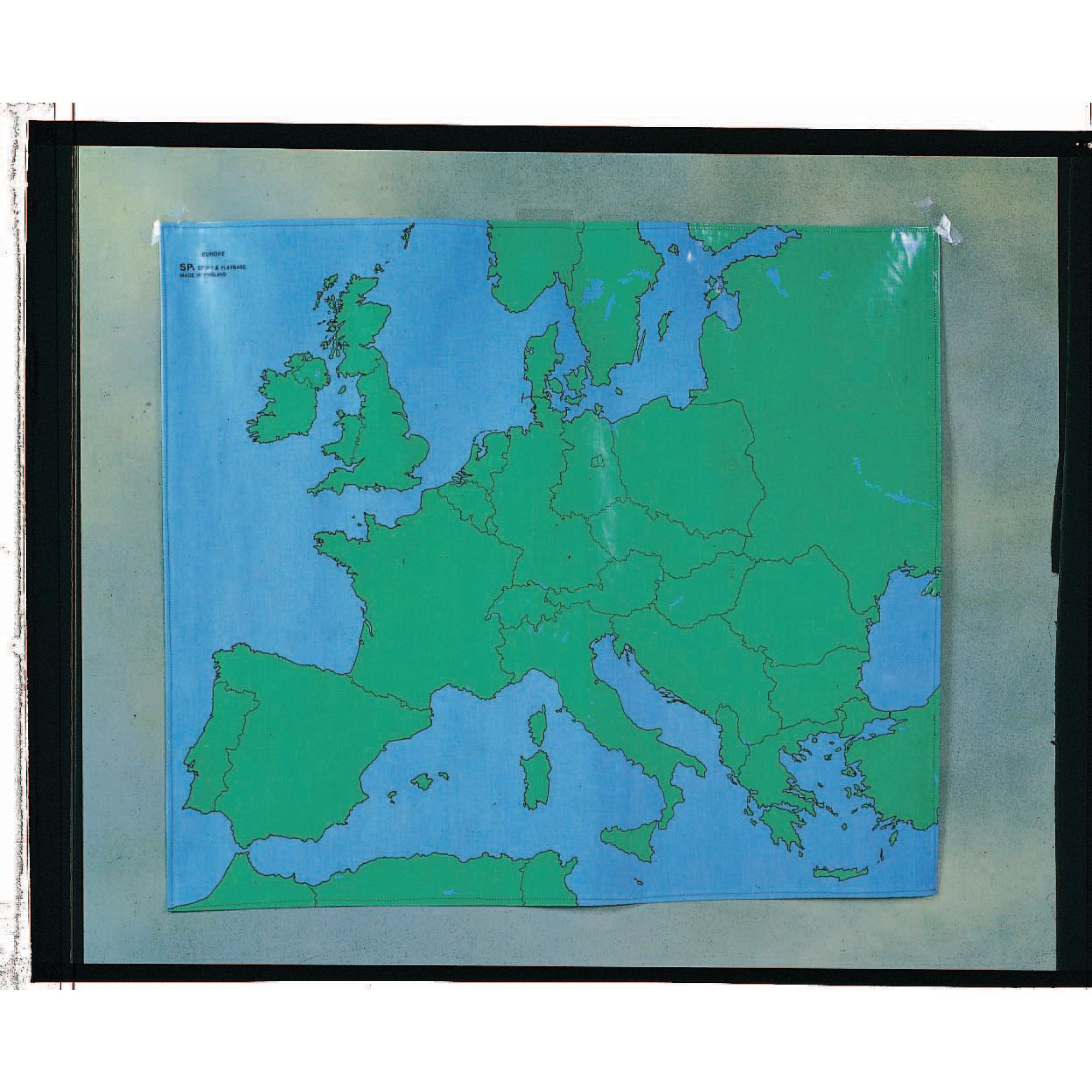 Playcloth Outline Map - Europe